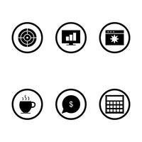 Set of Vector SEO Search Engine Optimization Icons