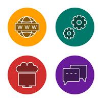 Set of Vector SEO Search Engine Optimization Icons