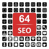 Set of Vector SEO Search Engine Optimization Icons