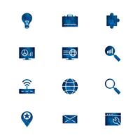 Set of Vector SEO Search Engine Optimization Icons