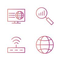 Set of Vector SEO Search Engine Optimization Icons