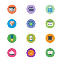 Set of Vector SEO Search Engine Optimization Icons