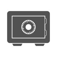 Safe Vector Icon 