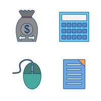 Set of Vector SEO Search Engine Optimization Icons