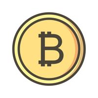 Bitcoin Vector Icon