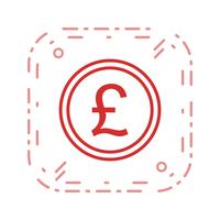 Pound Vector Icon