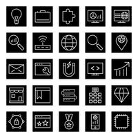 Set of Vector SEO Search Engine Optimization Icons