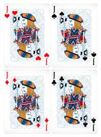 Cartas de poker vector