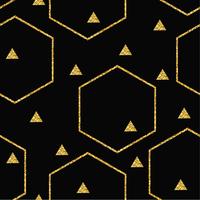 Abstract geometric seamless pattern vector