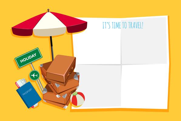 Travel object in banner