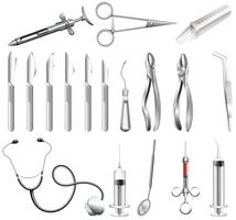 Dental tools vector
