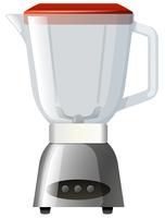 Blender with red lid vector