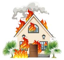 360+ Small House Fire Stock Illustrations, Royalty-Free Vector