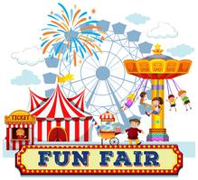 A Fun Fair and Rides