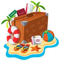 Set of travel object vector