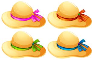 Sombreros de moda vector