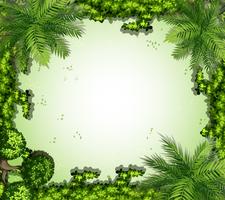 Nature frame vector