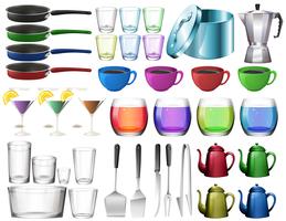 Kitchenware Set With Glasses