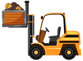 Mining Tractor and Bitcoin vector