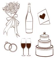 Wedding vector