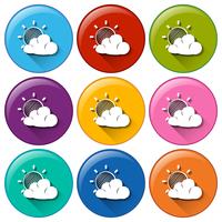 Forecast icons vector