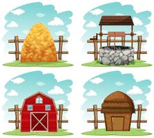 Different things in the farm vector