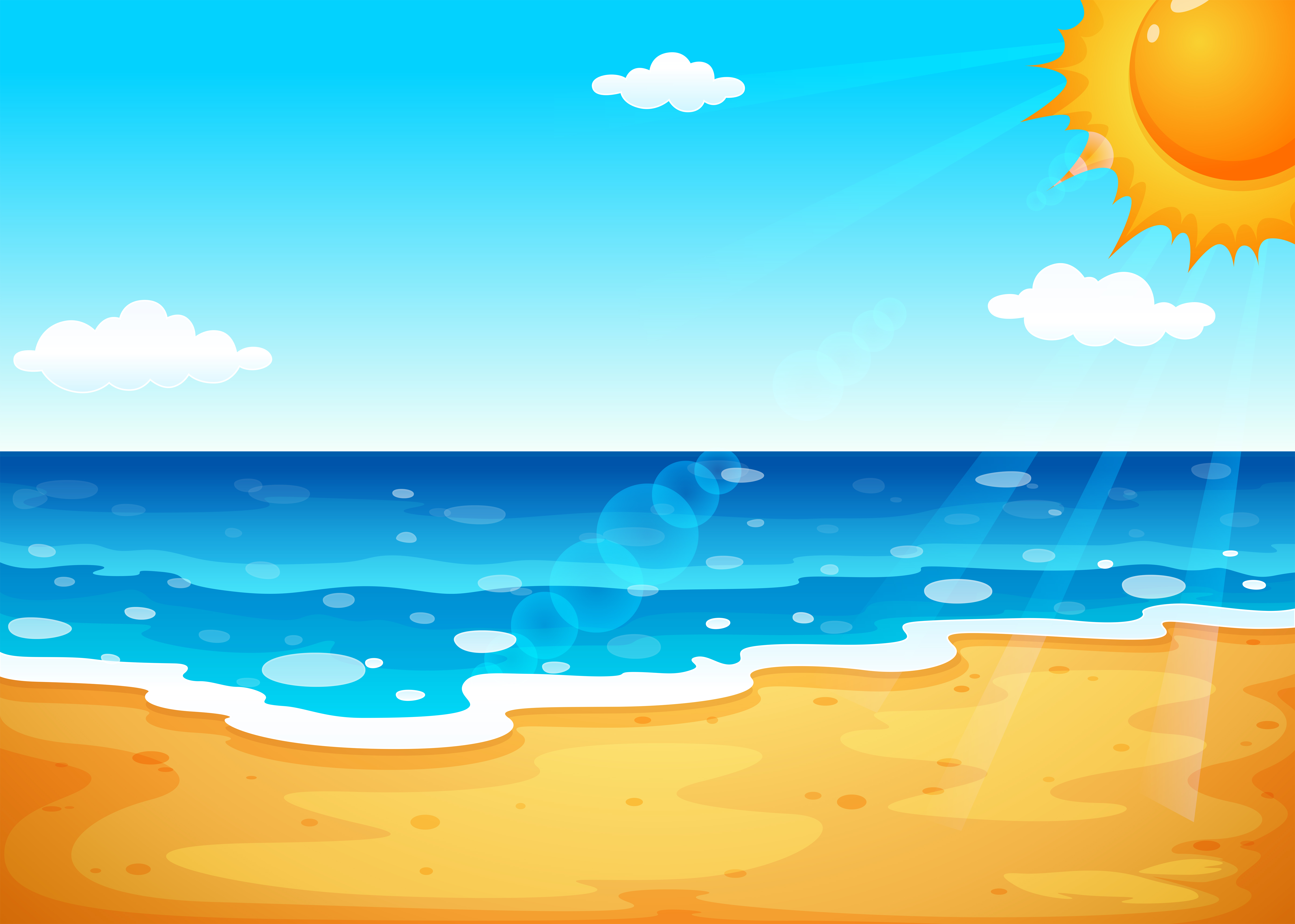 Download Sommer straende tapete For Free