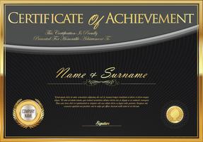 Certificate vector