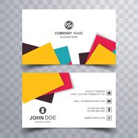 Elegant creative business card set template vector