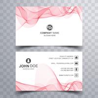 Elegant creative business card set template vector