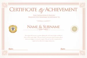 Certificate vector