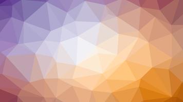 Colorful polygonal connection design with, low poly vector illustration