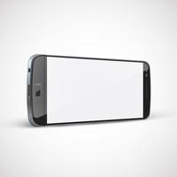 Realistic, high-detailed cellphone, vector illustration