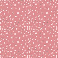 Hand drawn dots seamless pattern, vector illustration