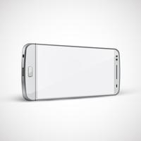 Realistic, high-detailed cellphone, vector illustration