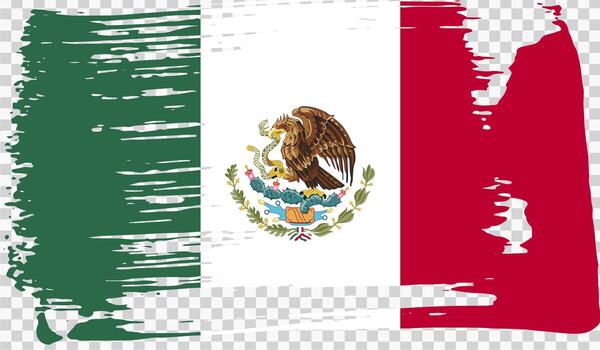 Realistic flag, vector illustration