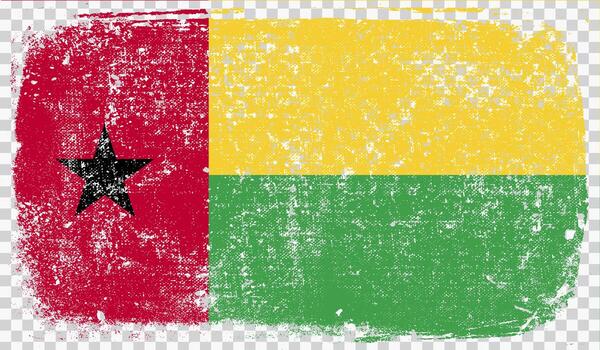Grounge-styled flag, vector illustration
