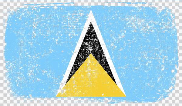 Grounge-styled flag, vector illustration