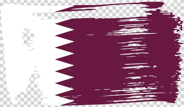 Grounge-styled flag, vector illustration