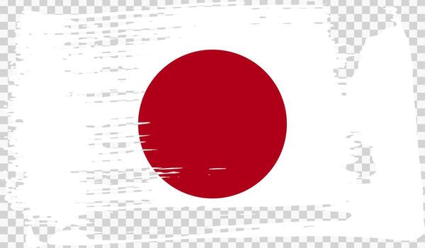 Grounge-styled flag, vector illustration