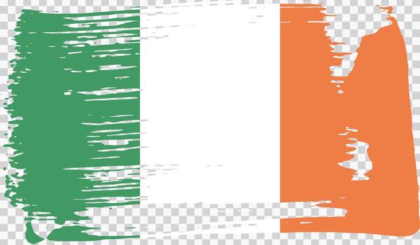Realistic flag, vector illustration