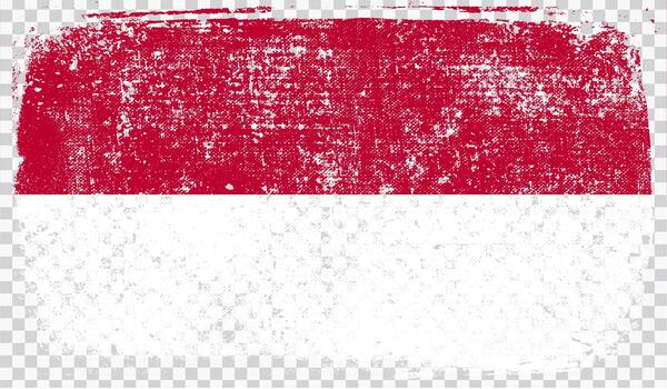 Grounge-styled flag, vector illustration