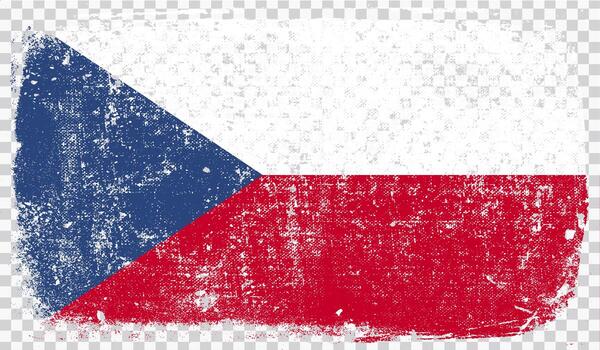 Grounge-styled flag, vector illustration