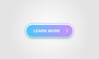 Colorful shiny and clean button for websites and online usage, vector illustration