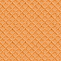 Realistic waffle background vector