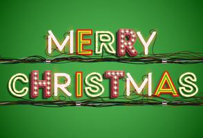 'Merry Christmas' font collection, vector