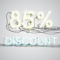 Percentage of discount, vector illustration