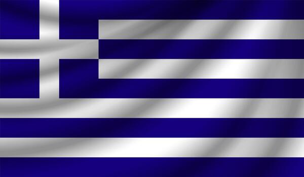 Bandera realista, ilustración vectorial vector