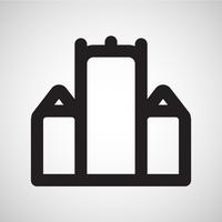 Accomodation icon, vector
