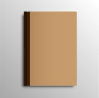 Cuaderno realista, ilustración vectorial vector